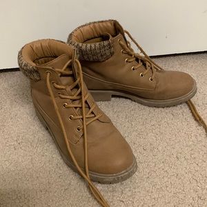 Light brown boots